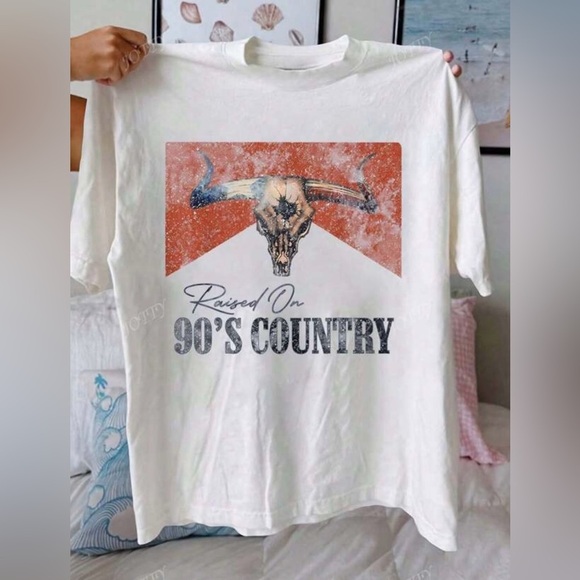 90's Country Graphic T-Shirt - Picture 1 of 7